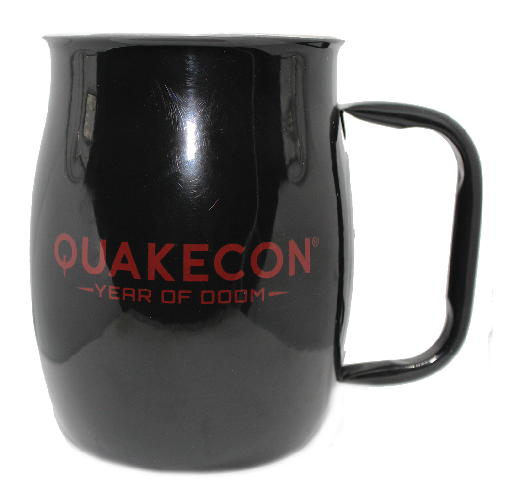 Quakecon 2019 Barrel Mug (Not Insulated)