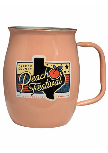 Parker County Peach Festival Barrel Mug
