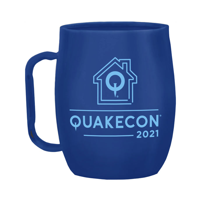 Quakecon 2021 Insulated Barrel Mug